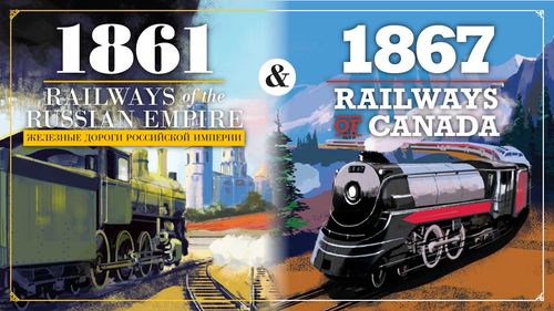 1861: Railways of the Russian Empire & 1867: Railways of Canada thumbnail