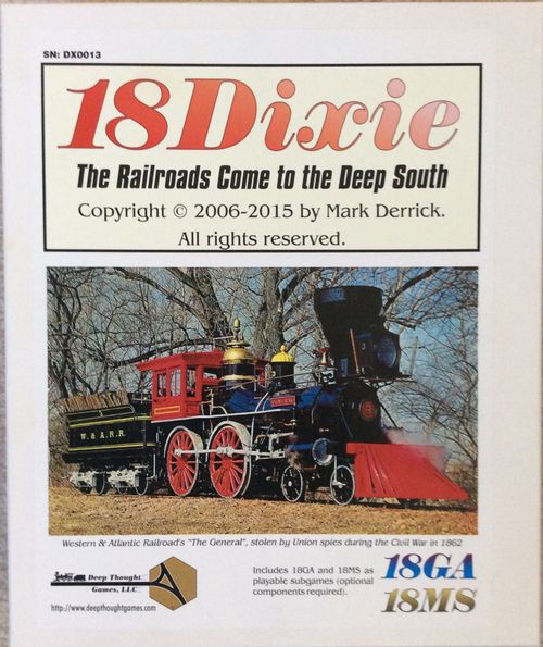 18Dixie with 18MS and 18GA thumbnail
