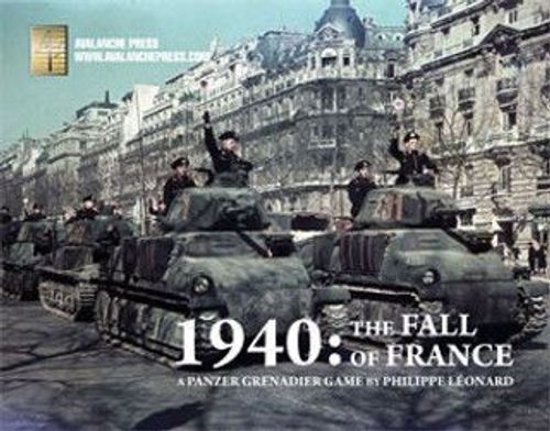 1940: The Fall of France – A Panzer Grenadier Game thumbnail