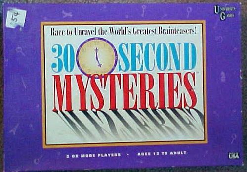 30 Second Mysteries thumbnail