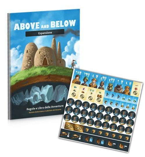 Above and Below: Desert Labyrinth and Underforest Encounter Book thumbnail