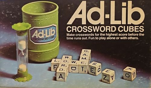 Ad-Lib Crossword Cubes thumbnail