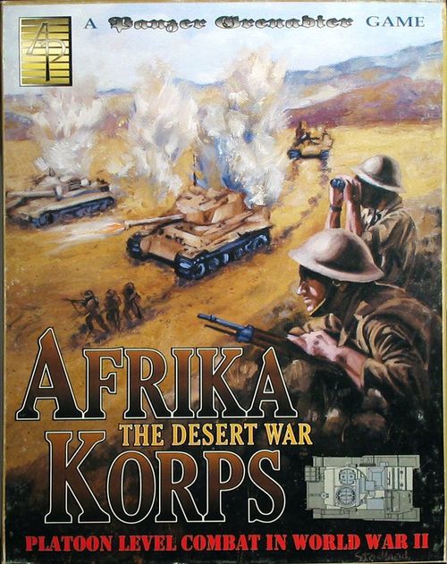 Afrika Korps: The Desert War – Platoon Level Combat in World War II: A Panzer Grenadier Game thumbnail