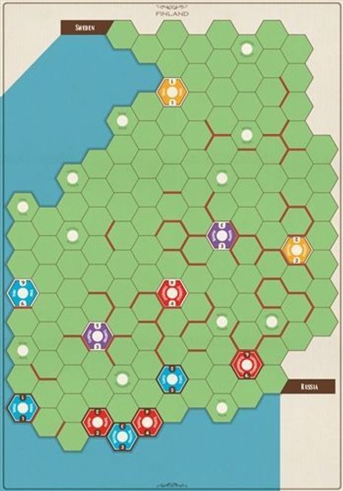 Age of Steam Deluxe Expansion: Hungary & Finland Maps thumbnail