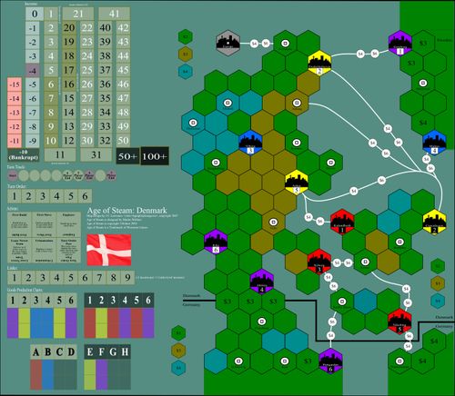 Age of Steam Expansion: Denmark thumbnail