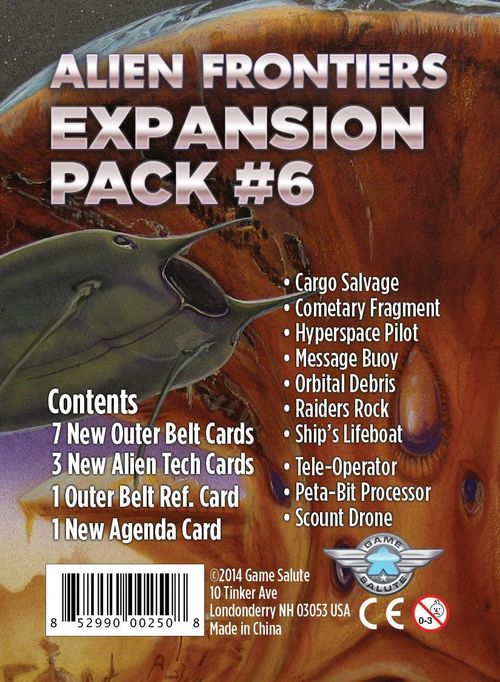 Alien Frontiers: Expansion Pack #6 thumbnail