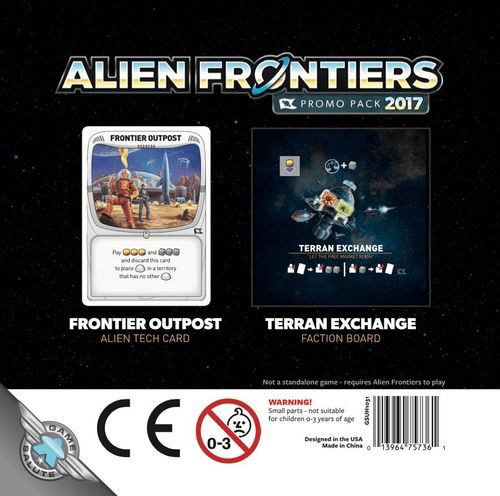 Alien Frontiers: Promo Pack 2017 thumbnail