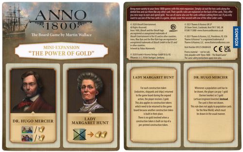 Anno 1800: The Power of Gold Mini-Expansion thumbnail