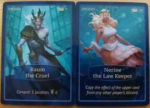 Aquatica: Raum the Cruel & Nerine the Law Keeper Promo Cards thumbnail