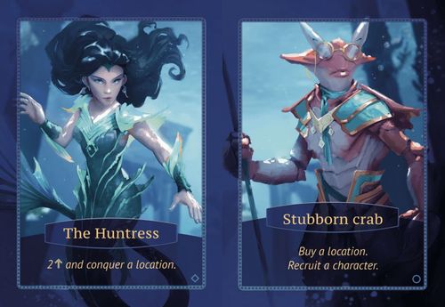 Aquatica: Stubborn Crab & Huntress Promo Cards thumbnail