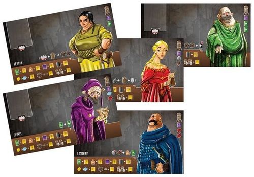 Architects of the West Kingdom: Extra Player Boards thumbnail