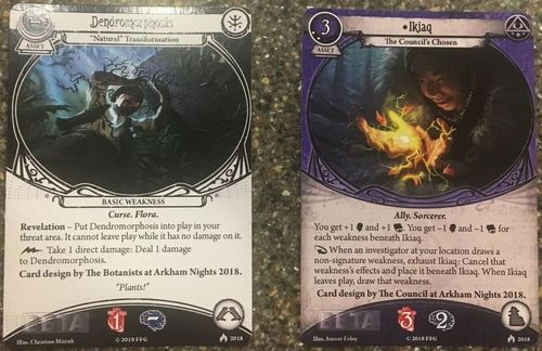 Arkham Horror: The Card Game – Beta Cards from Arkham Night 2018 thumbnail