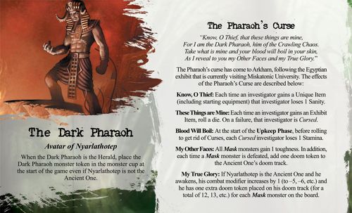 Arkham Horror: The Dark Pharaoh (Herald) thumbnail
