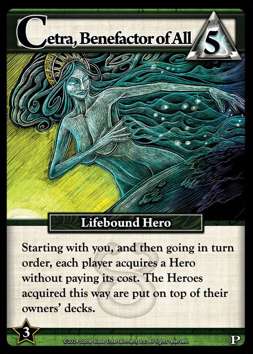 Ascension: Cetra, Benefactor of All Promo Card thumbnail