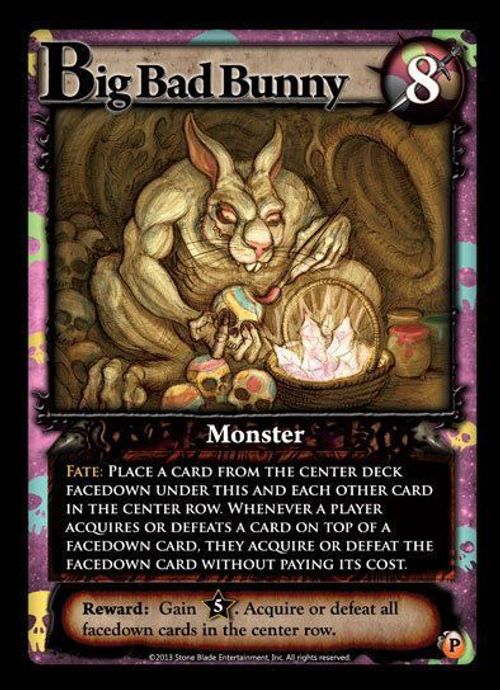 Ascension: Chronicle of the Godslayer – Big Bad Bunny Promo Card thumbnail
