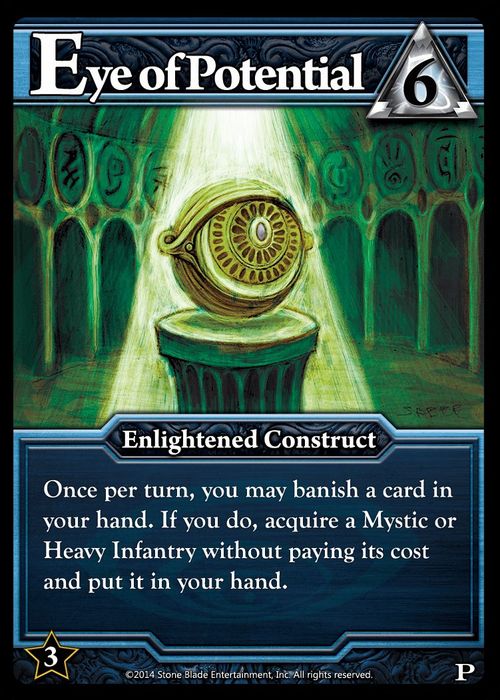 Ascension: Chronicle of the Godslayer – Eye of Potential Promo Card thumbnail