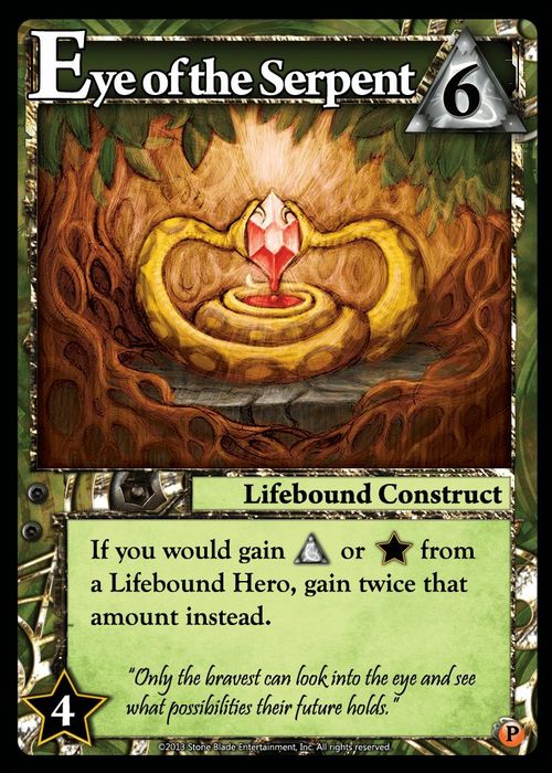 Ascension: Chronicle of the Godslayer – Eye of the Serpent Promo Card thumbnail