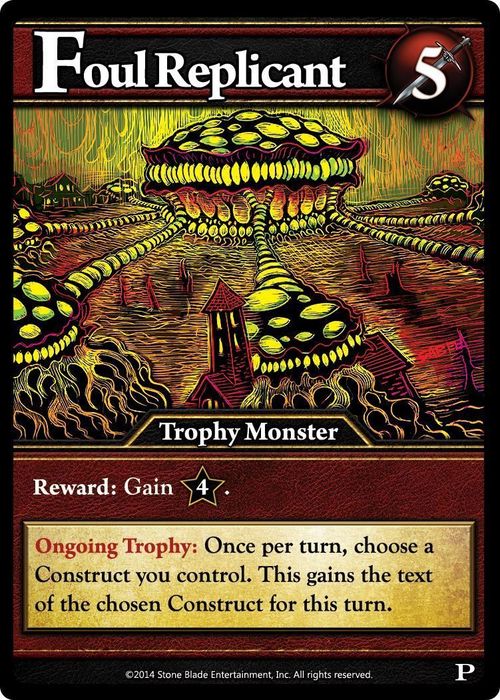 Ascension: Chronicle of the Godslayer – Foul Replicant Promo Card thumbnail