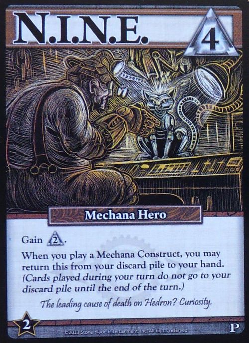 Ascension: Chronicle of the Godslayer – N.I.N.E. Promo Card thumbnail
