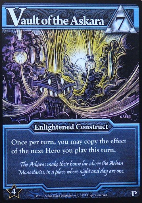 Ascension: Chronicle of the Godslayer – Vault of the Askara Promo Card thumbnail