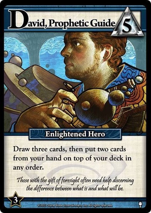 Ascension: David, Prophetic Guide Promo Card thumbnail