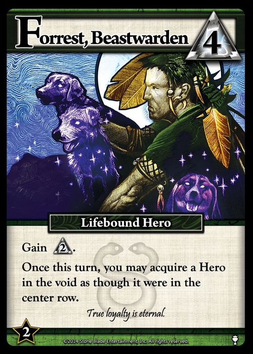 Ascension: Forrest, Beastwarden Promo Card thumbnail