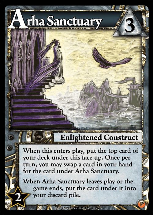 Ascension: Immortal Heroes – Arha Sanctuary Promo Card thumbnail