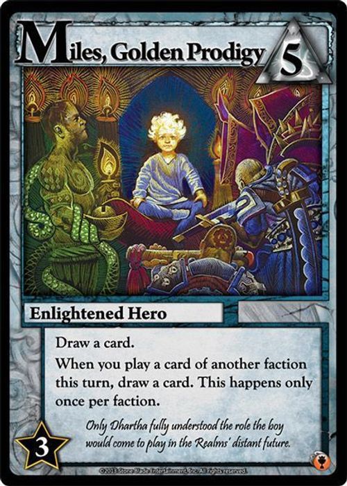 Ascension: Miles, Golden Prodigy Promo Card thumbnail