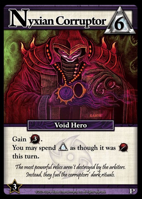 Ascension: Nyxian Corruptor Promo Card thumbnail
