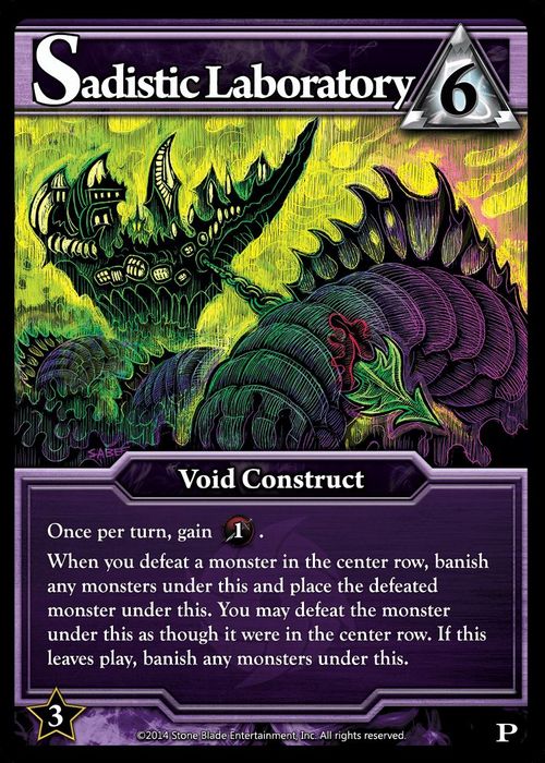 Ascension: Sadistic Laboratory Promo Card thumbnail