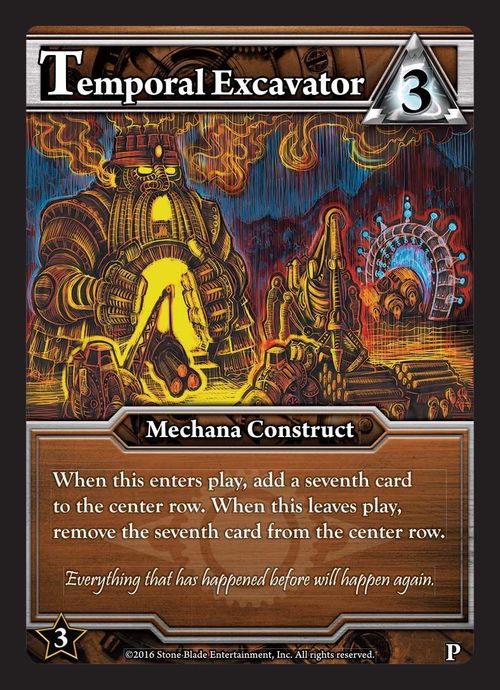 Ascension: Temporal Excavator Promo Card thumbnail