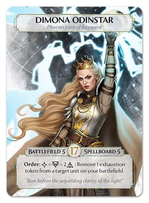 Ashes: Dimona Odinstar Promo Cards thumbnail