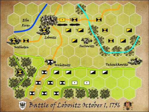 Battle of Lobositz, October 1, 1756 thumbnail