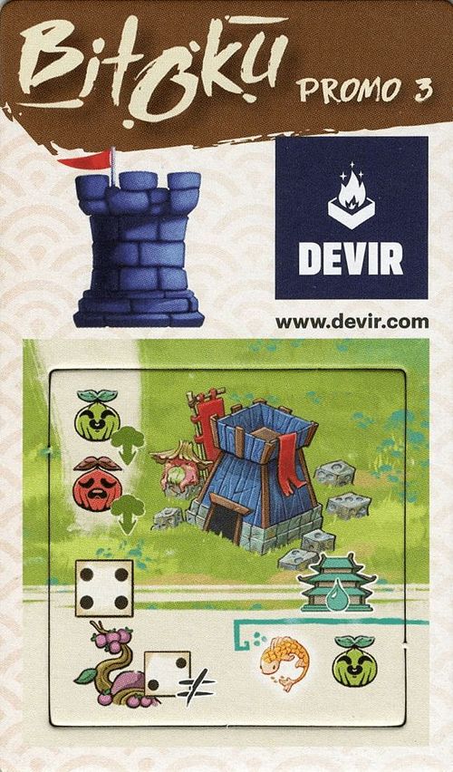 Bitoku: Promo 3 – Dice Tower 2022 Building Promo Tile thumbnail