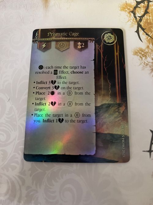 Black Rose Wars: Duel – Lex: Prismatic Cage Preorder Promo thumbnail