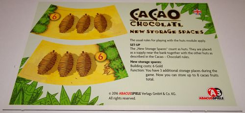 Cacao: Chocolatl – New Storage Spaces thumbnail