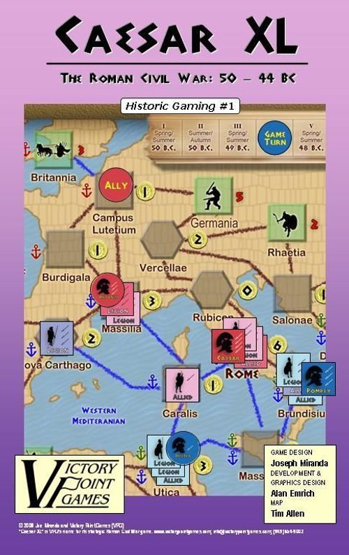 Caesar XL: The Roman Civil War 50 - 44 BC thumbnail
