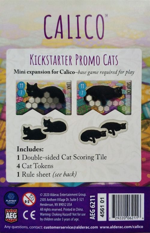 Calico: Kickstarter Promo Cats thumbnail