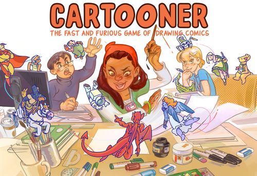 Cartooner: The Fast & Furious Game of Drawing Comics thumbnail