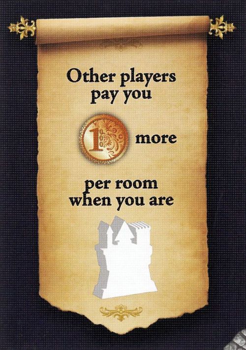 Castles of Mad King Ludwig: Melissa's Markup Royal Decree Promo Card thumbnail