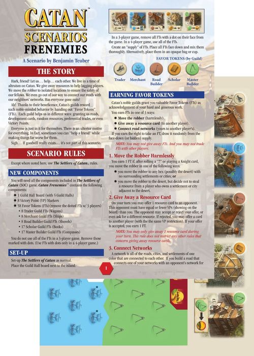 Catan Scenarios: Frenemies thumbnail