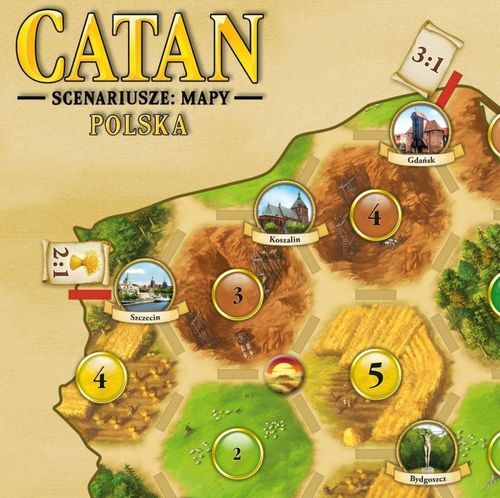 Catan scenariusze: Mapy – Polska thumbnail