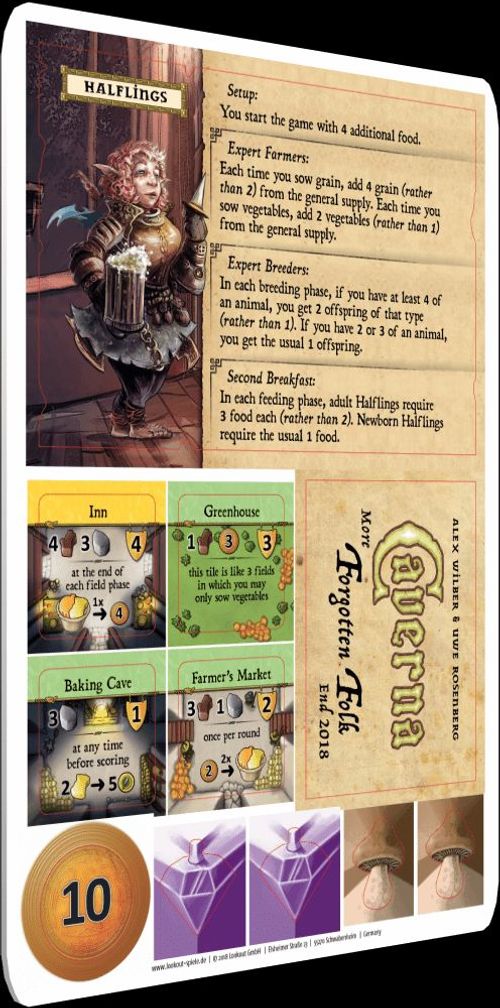 Caverna: The Forgotten Folk – Halflings promo thumbnail