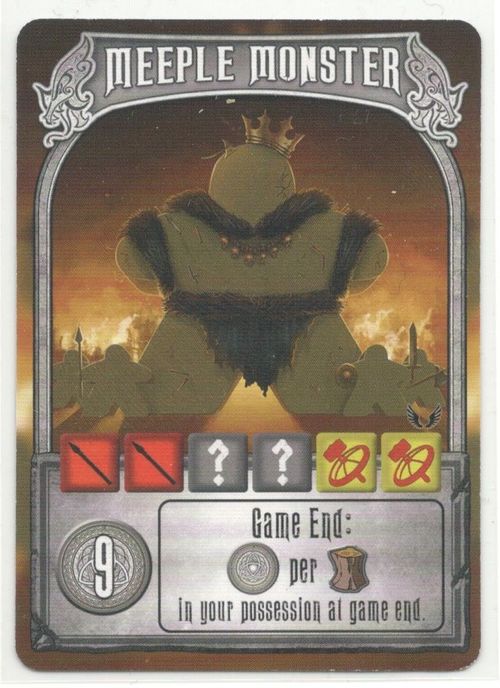 Champions of Midgard: Meeple Monster Promo Card thumbnail
