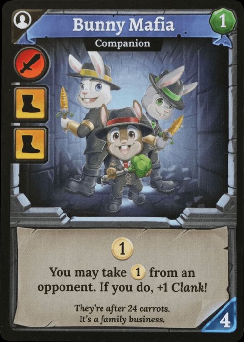 Clank!: Bunny Mafia Promo Card thumbnail