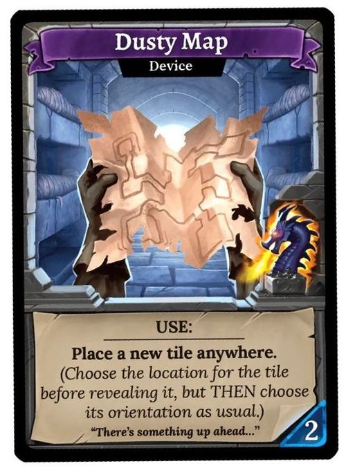 Clank!: Catacombs – Dusty Map Promo Card thumbnail