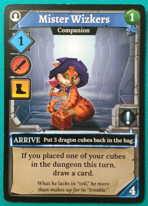 Clank!: Catacombs – Mister Wizkers Promo Card thumbnail