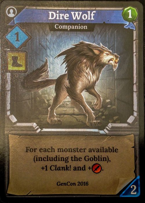 Clank!: Dire Wolf Promo Card thumbnail