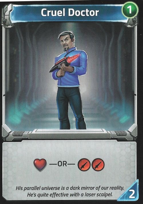 Clank! In! Space!: Cruel Doctor Promo Card thumbnail