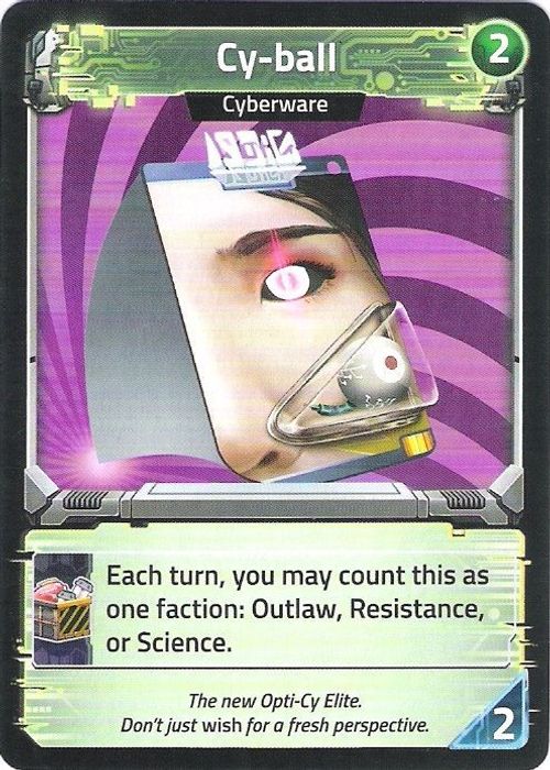 Clank! In! Space!: Cy-ball Promo Card thumbnail